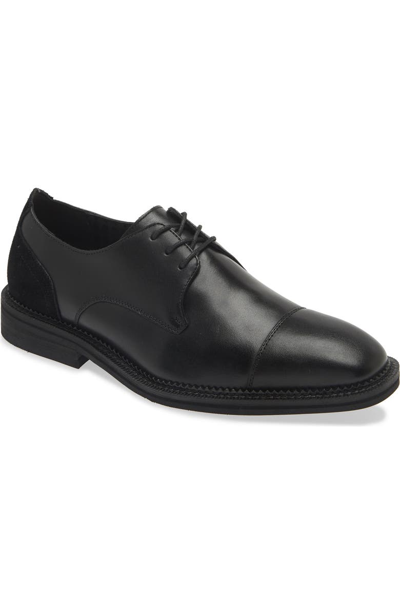 KARL LAGERFELD PARIS Cap Toe Leather Derby, Main, color,