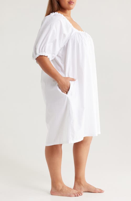 Nordstrom Tie Front Cotton Nightgown