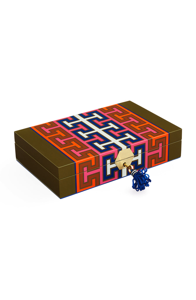 Jonathan Adler Madrid Lacquer Jewelry Box, Alternate, color, 