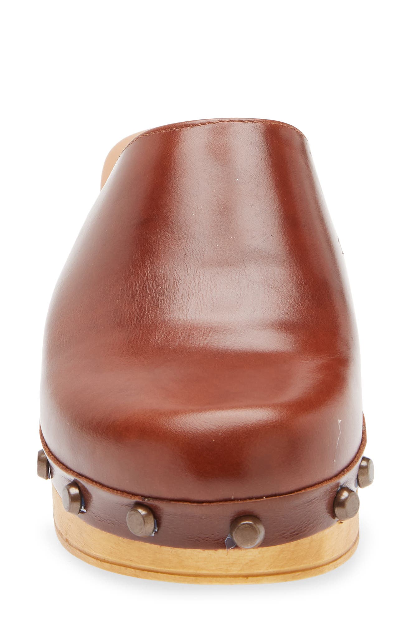 Wilka Platform Mule, Alternate, color, COGNAC LEATHER