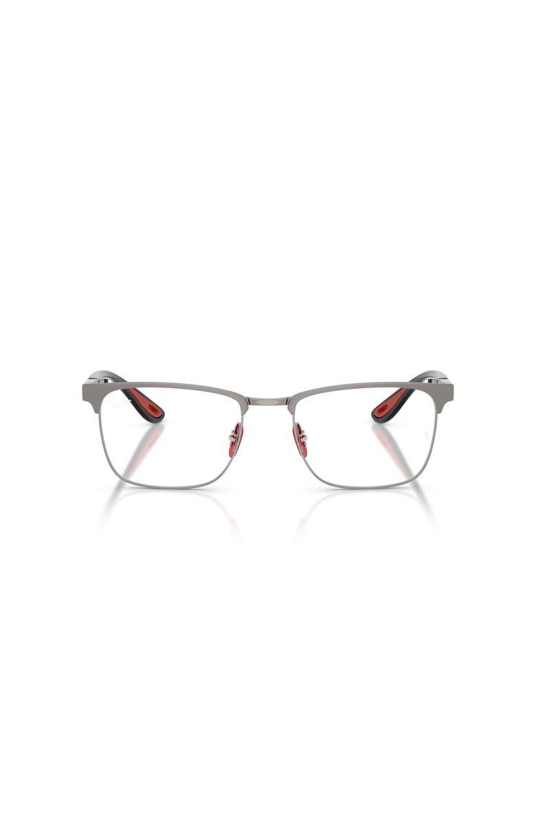 Ray-Ban 54mm Square optical glasses, Alternate, color, Grey