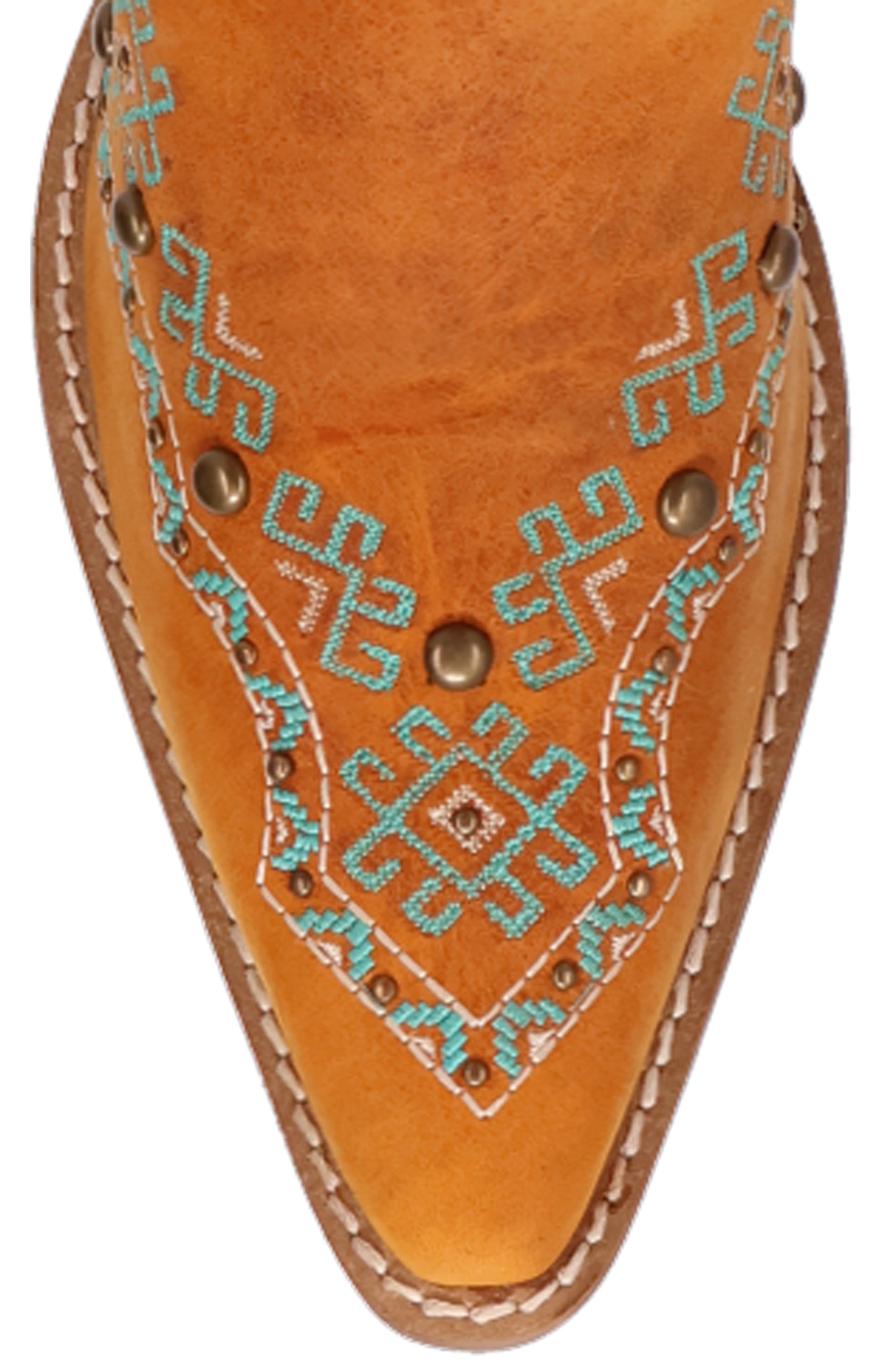 Tequila Sunrise Western Boot, Alternate, color, RUST
