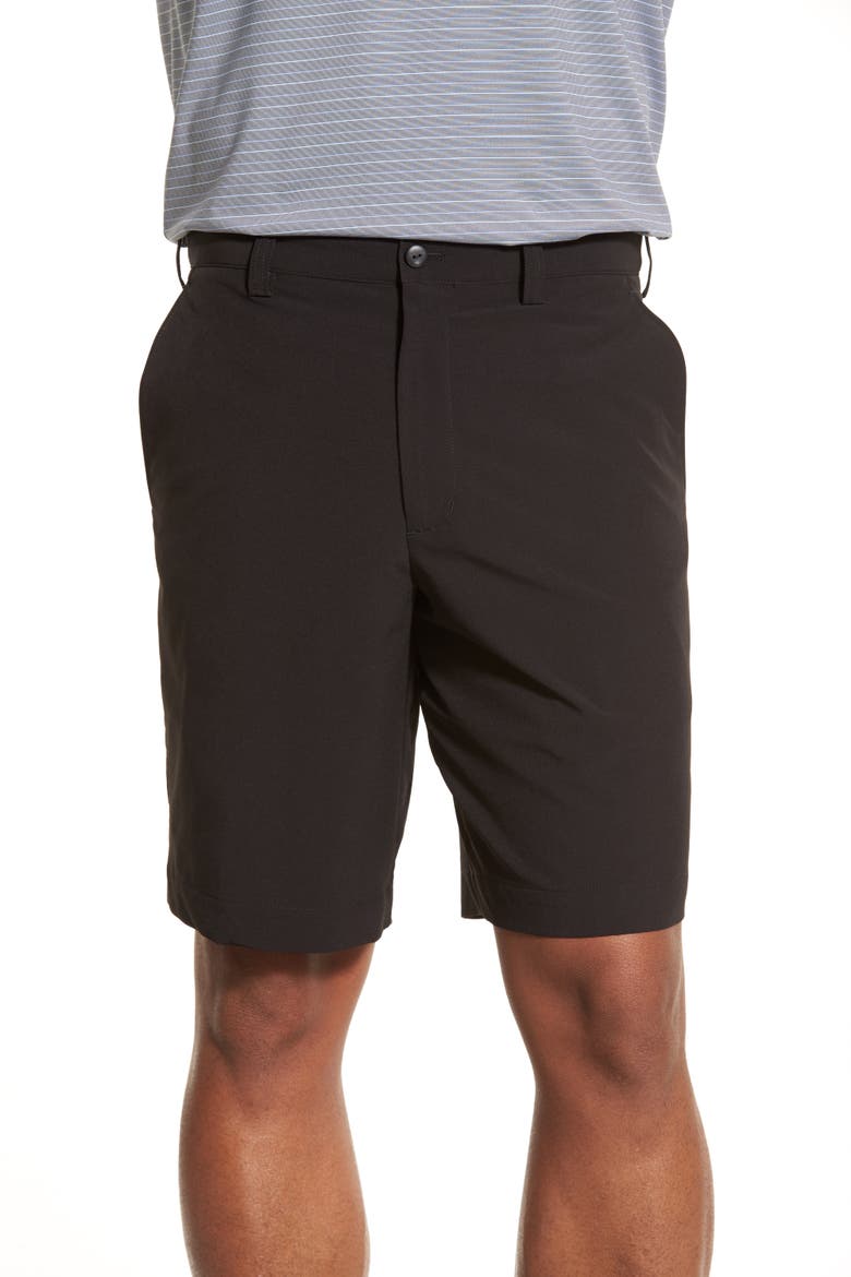 'Bainbridge' DryTec Shorts, Alternate, color, BLACK