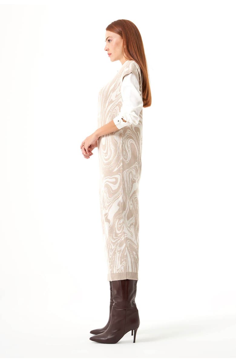 Mizalle Special Patterned Knitwear Dress, Alternate, color, 