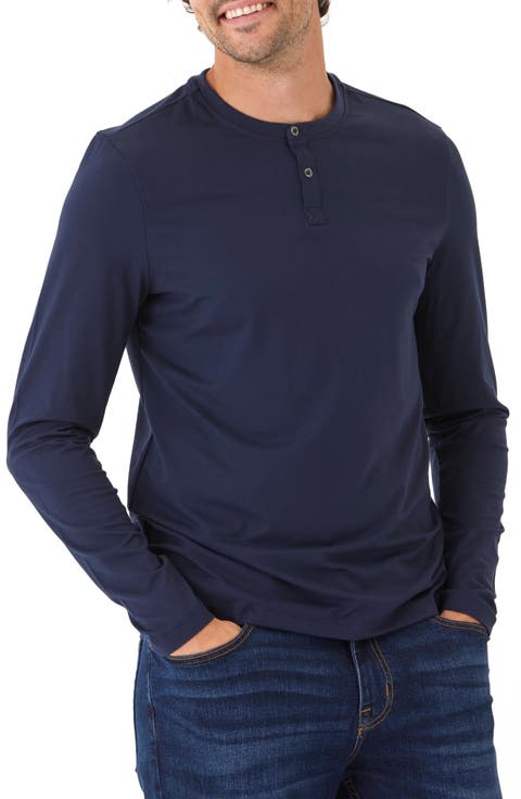 Frederick Luxe Stretch Jersey Henley