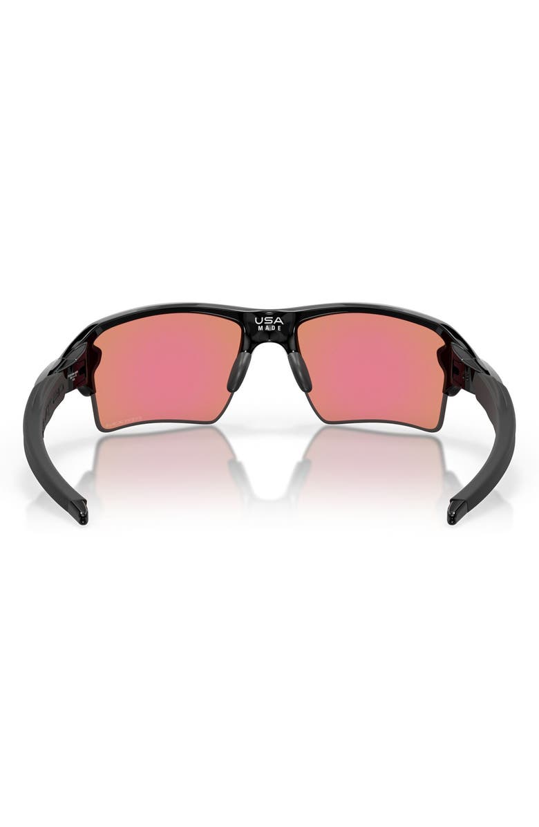 Oakley Flak 2.0 XL 59mm Polarized Sunglasses, Alternate, color, Polished Black / Prizm Golf