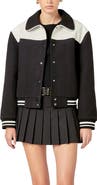 English Factory Colorblock Bomber Jacket