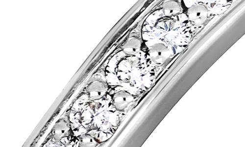 Bony Levy Icon Diamond Stacking Ring In Brown