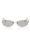 57mm Oval Sunglasses