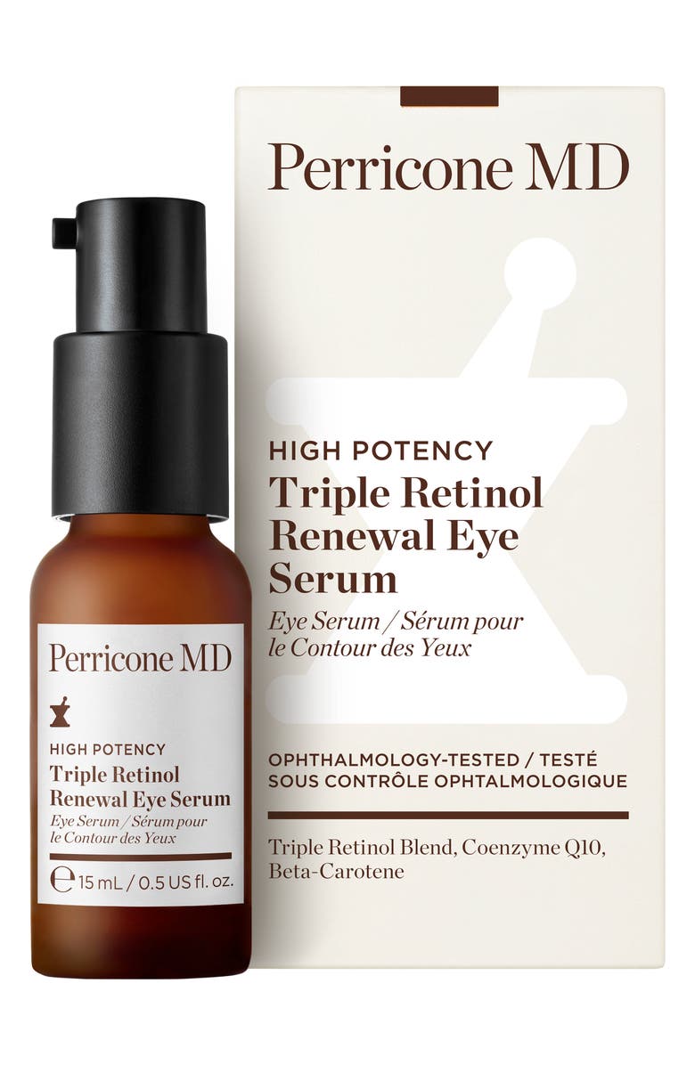 Perricone MD HIGH POTENCY Triple Retinol Renewal Eye Serum, Alternate, color,