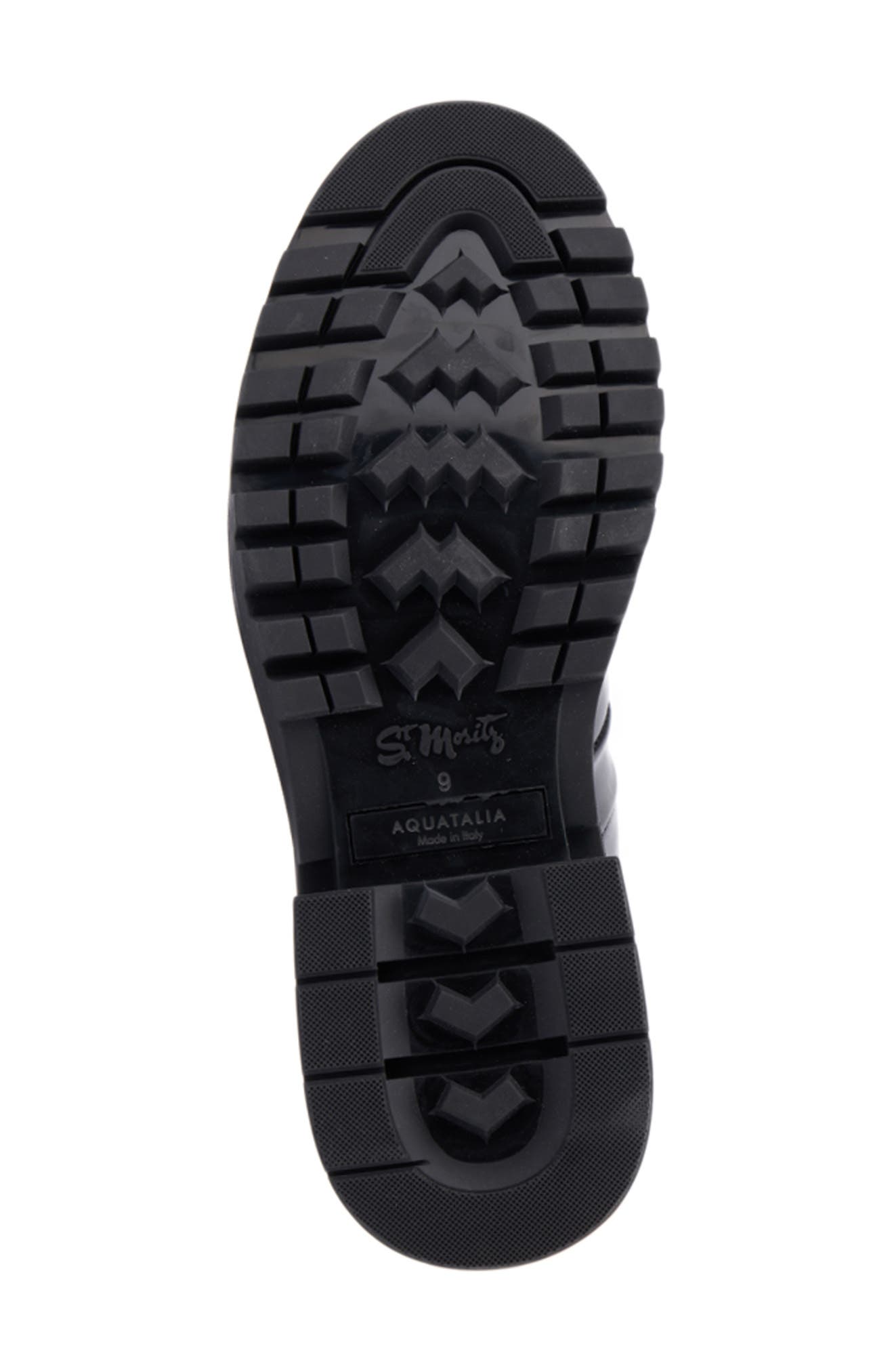 Aquatalia Edwin Weatherproof Lace-Up Boot, Alternate, color, Black