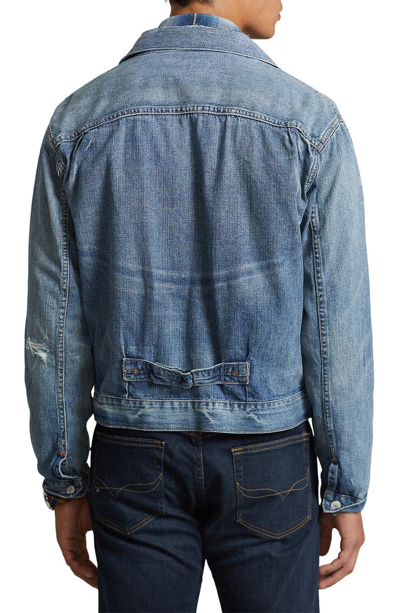 Polo Ralph Lauren Relaxed Denim Jacket, Alternate, color,