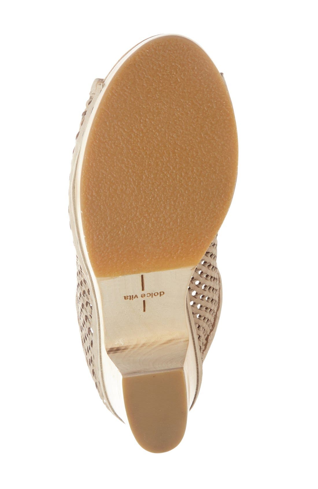 'Brooks' Open Toe Clog, Alternate, color, IVORY NUBUCK
