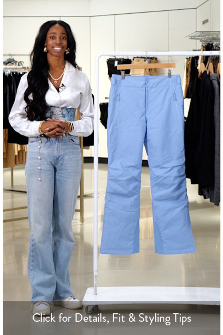 Alessandra Insulated Water Resistant Ski Pants video
