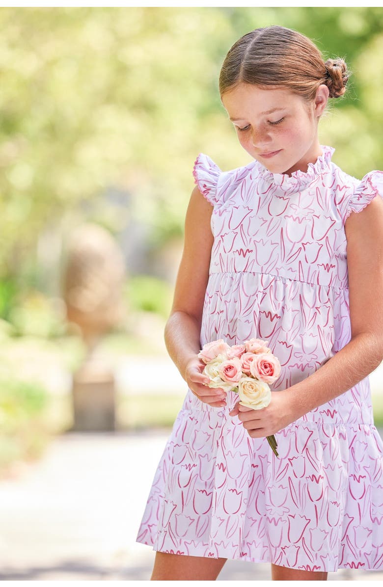 Little English Kids' Tiered Charleston Dress Blend, Alternate, color, Albany Floral