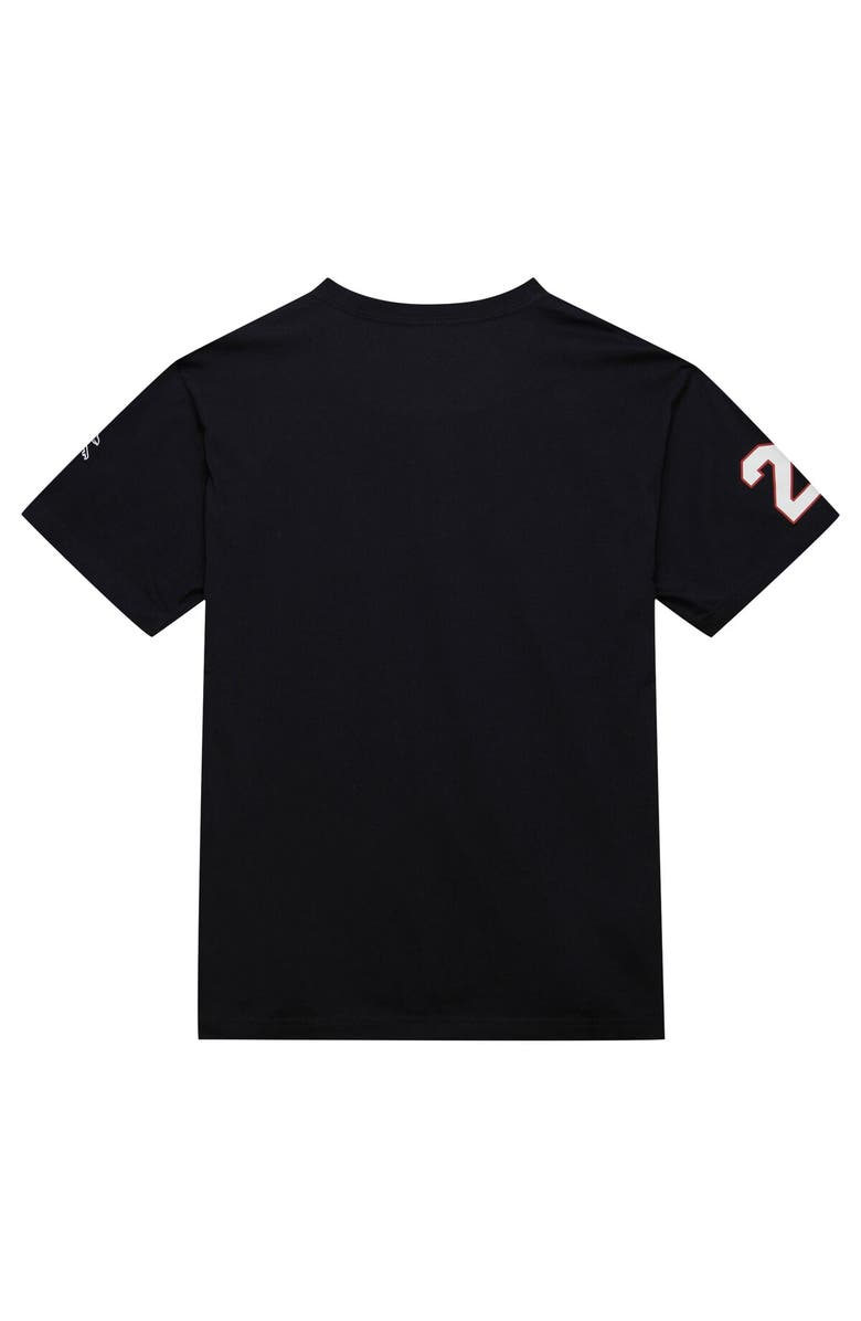 Mitchell & Ness Men's Mitchell & Ness Deion Sanders Black Atlanta Falcons Retired Player Nickname T-Shirt, Alternate, color, 