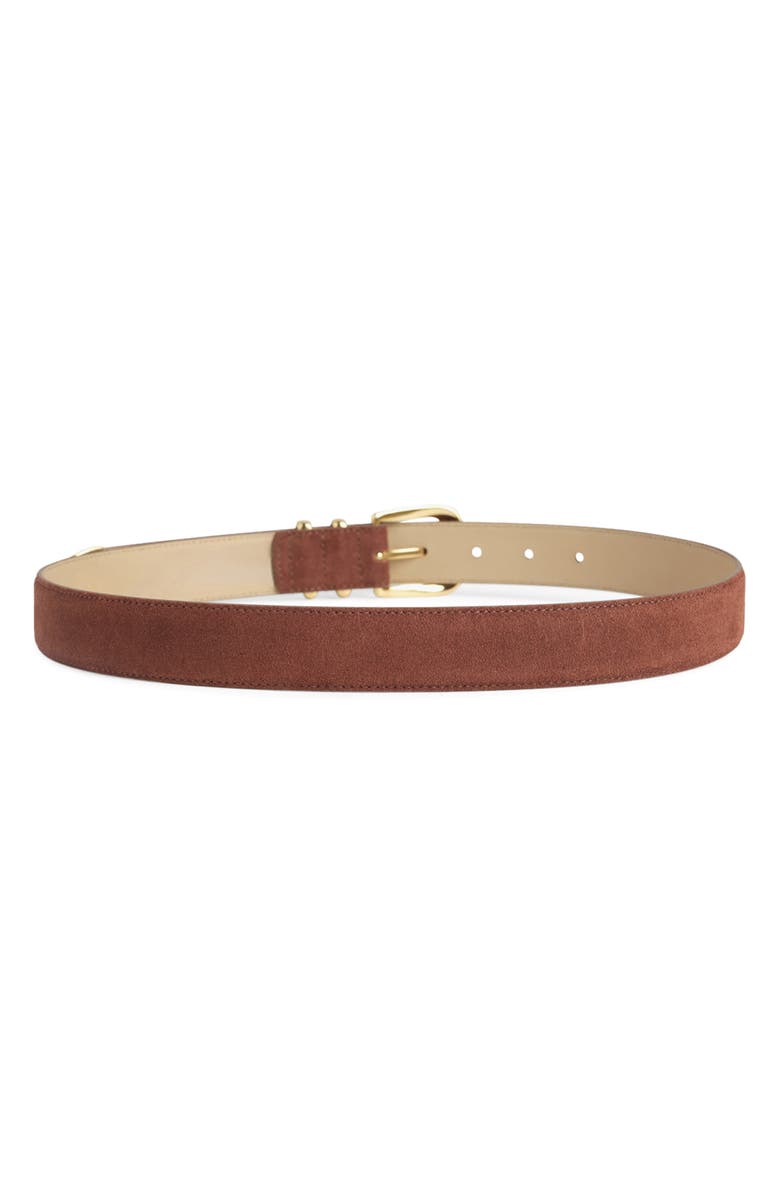 Favorite Daughter The Jordan Suede Belt, Alternate, color, Light Brown
