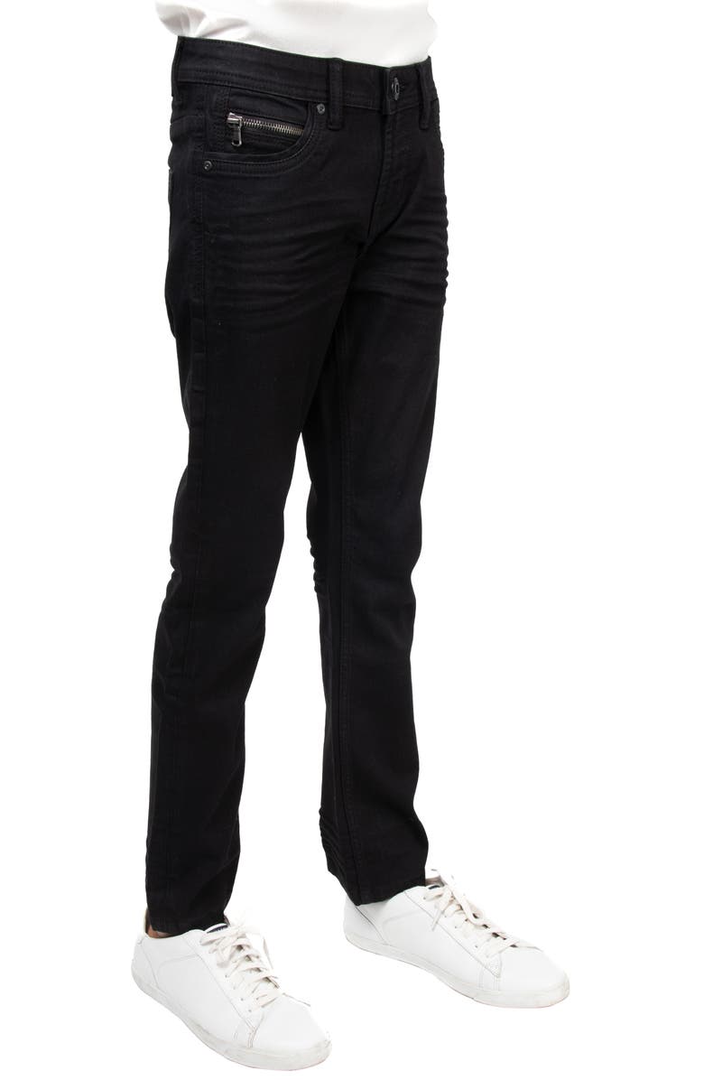 XRAY Kids' Cultura Stretch Straight Leg Jeans, Alternate, color, Jet Black