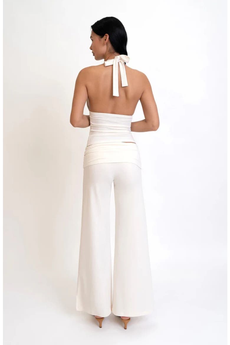 Wide Leg Pant, Alternate, color, Cream