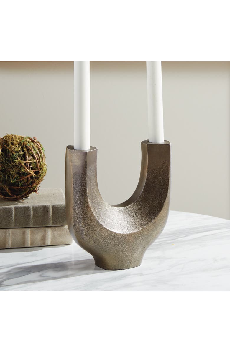 Napa Home & Garden Zoey 2-Taper Candelabra Candle Holder, Alternate, color,