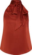 City Chic Eileen Sleeveless Satin Top