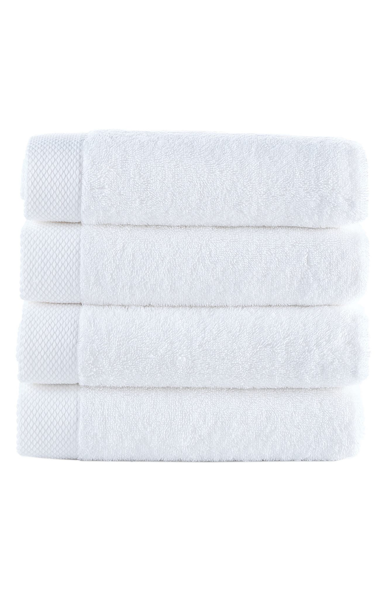 Signature 4-Piece Turkish Cotton Hand Towels