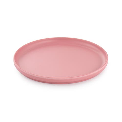 Gibson Home Canyon Crest 12 Piece Round Melamine Dinnerware Set In Pink