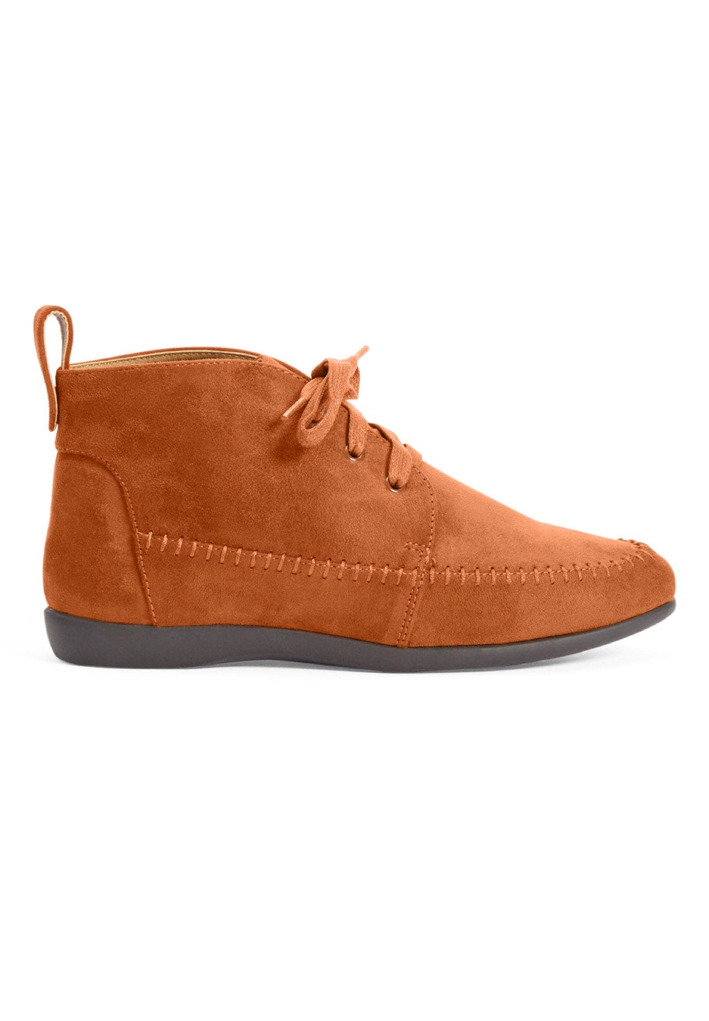 The Elsa Bootie, Alternate, color, COGNAC