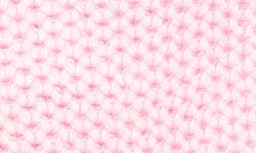 Portolano Honeycomb Knit Wool Blend Gloves In Pink