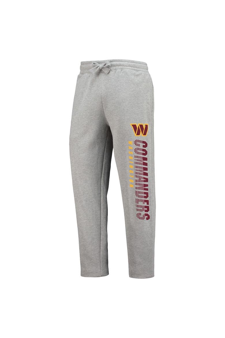 Men's Starter Gray Washington Commanders Option Run Sweatpants, Alternate, color, Gray