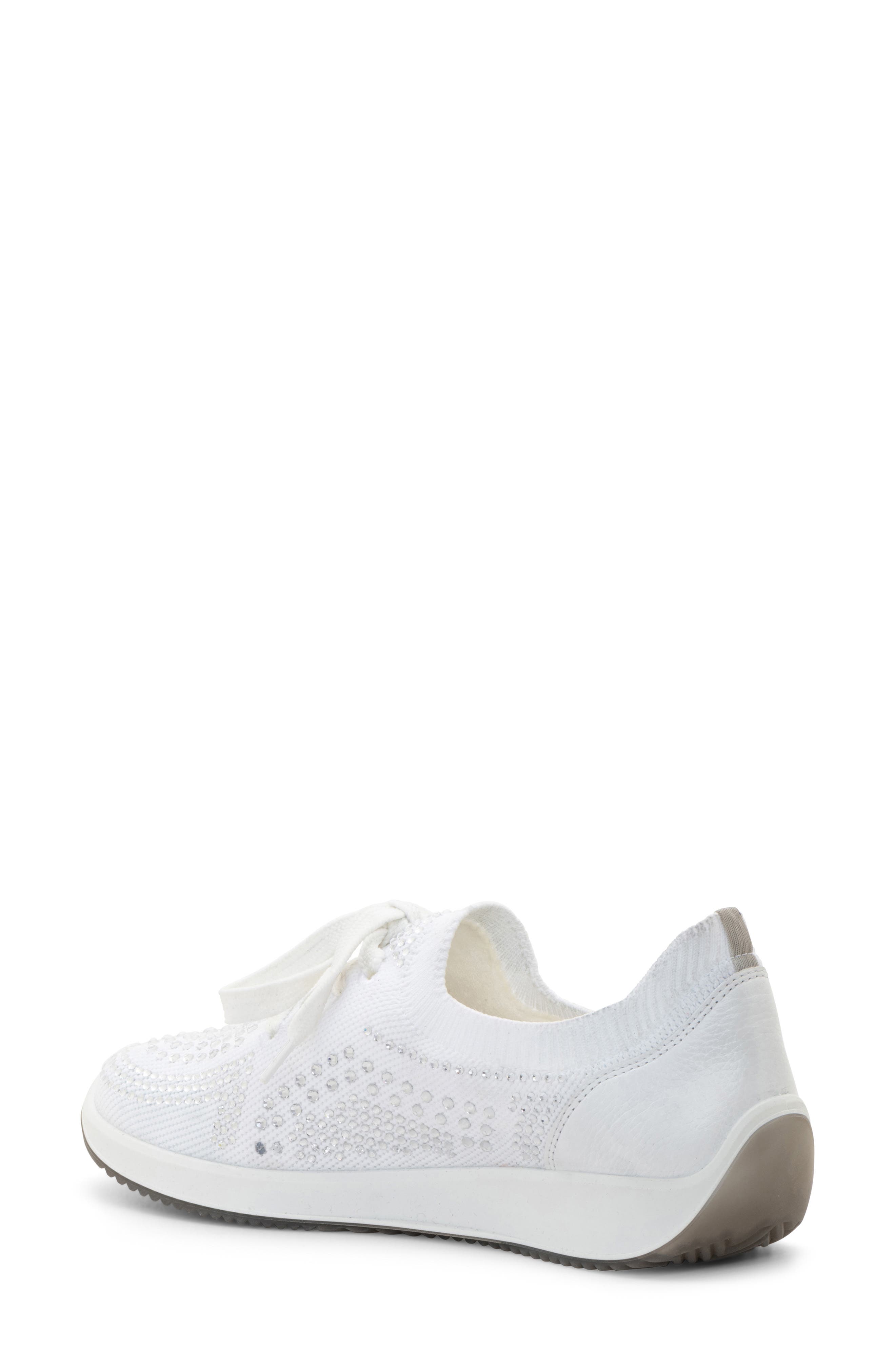 Lisbon Lace-Up Sneaker, Alternate, color, WHITE