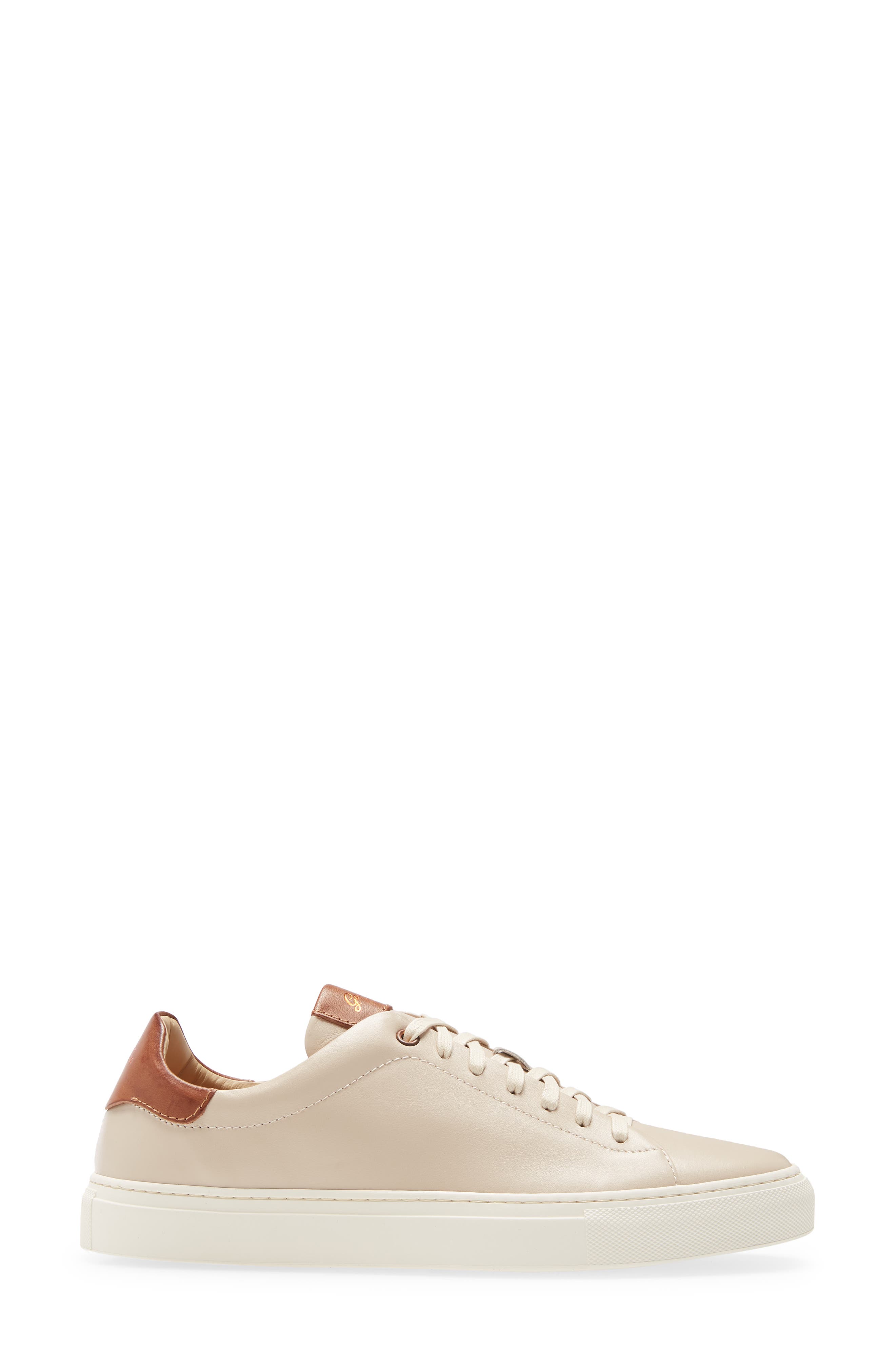 Legend Low Top Sneaker, Alternate, color, NATURAL/ VACHETTA