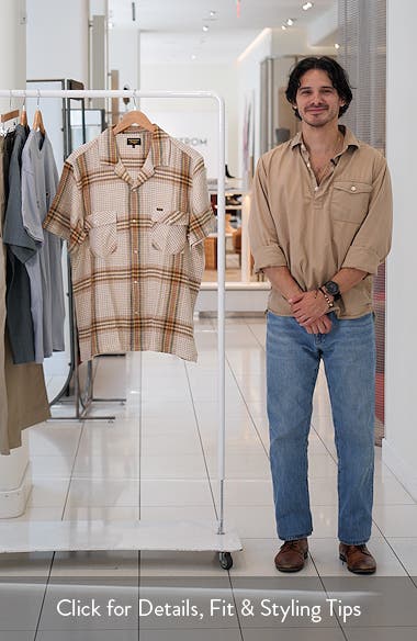 Seager Co Whippersnapper Short Sleeve Snap-Up Shirt (Men) | Nordstrom