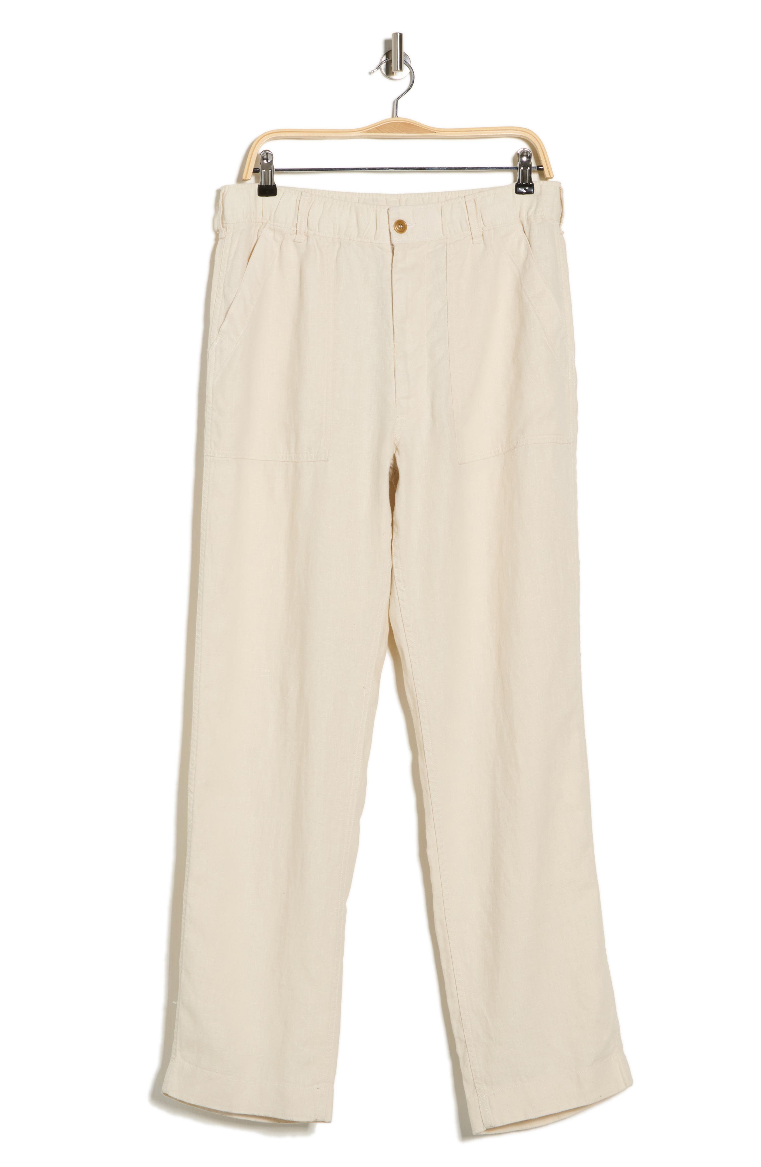 BUCK MASON Loomed Linen Pants