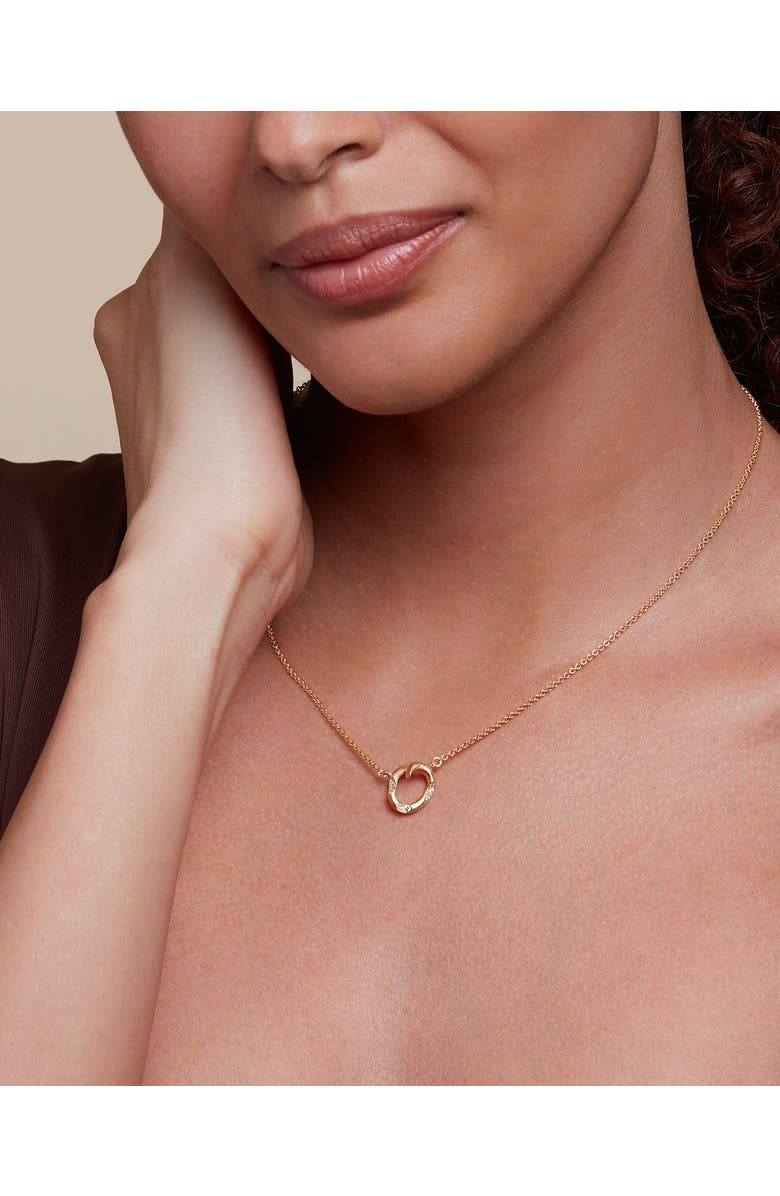 Eloise Jewelry Oasis Radiance Necklace with Gemstone, Alternate, color, Diamond