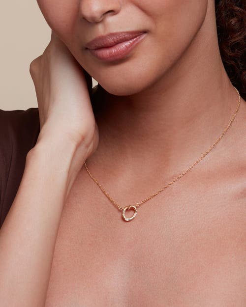 Eloise Jewelry Oasis Radiance Necklace With Gemstone In Gold