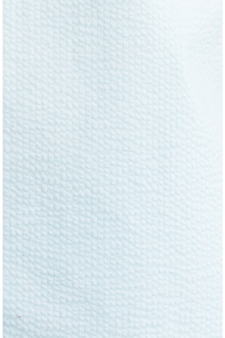 Nova Wave Short Sleeve Seersucker Button-Up Shirt, Alternate, color, AQUARIUS