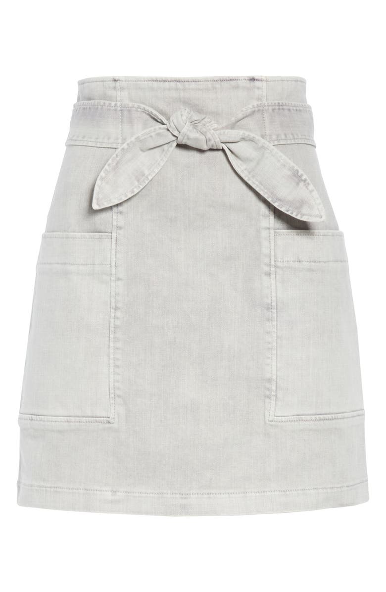La Vie Rebecca Taylor Denim Skirt, Alternate, color, 