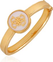 GUESS Enamel Logo Hinge Bracelet
