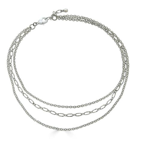 Delicate Three Strand Necklace