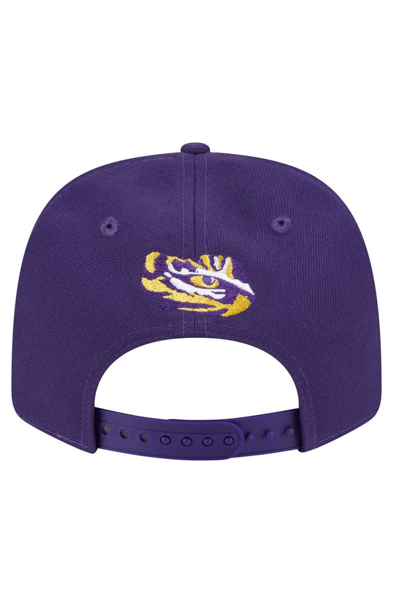 New Era Men's New Era Purple LSU Tigers Team Collective 9SEVENTY Stretch-Snap Adjustable Hat, Alternate, color, Purple