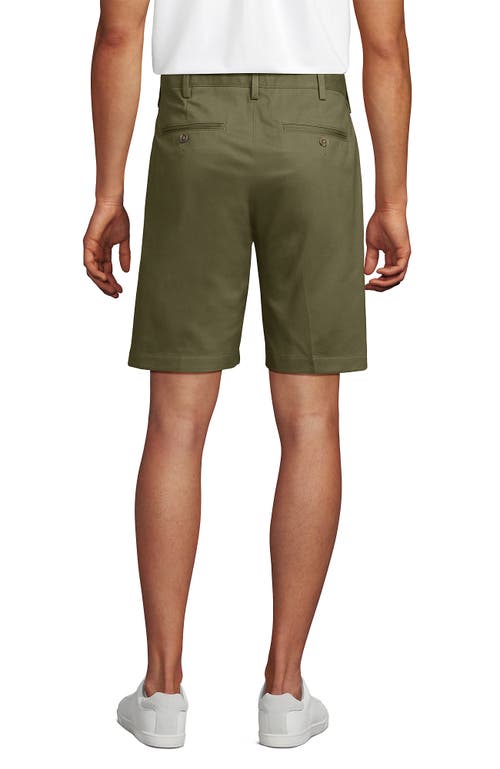 Lands' End Comfort Waist 9" No Iron Chino Shorts In Animal Print