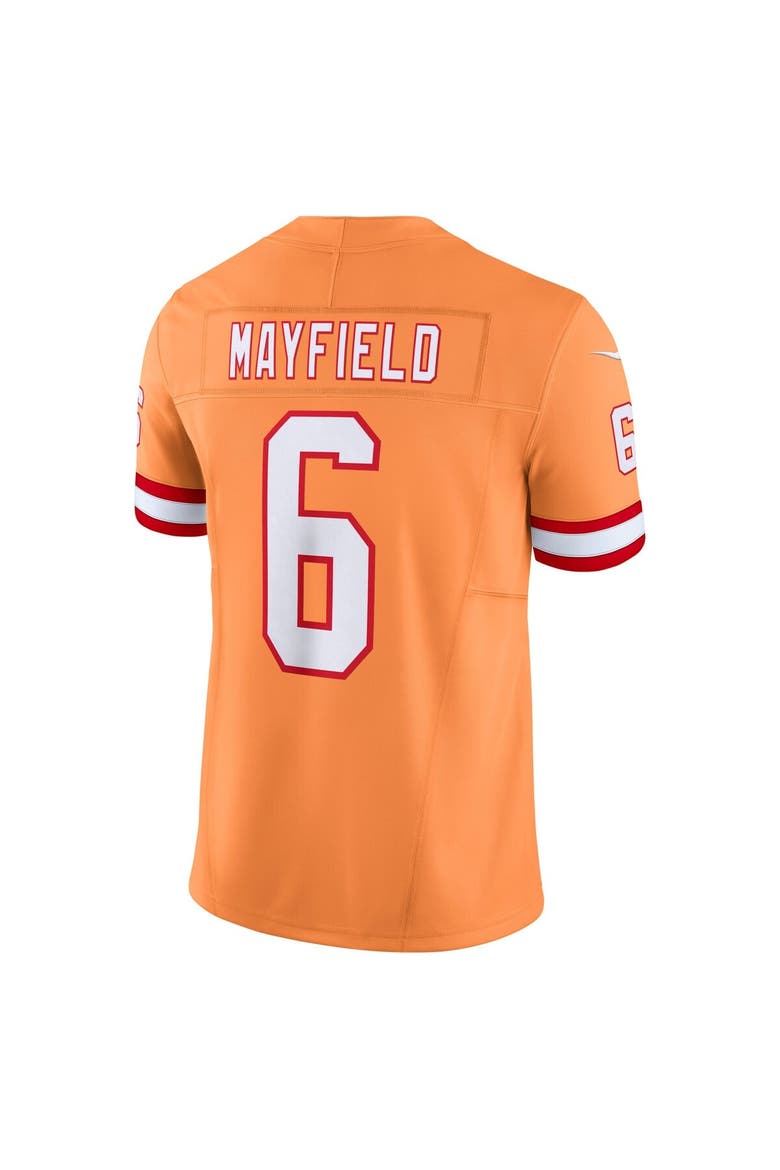 Men's Nike Baker Mayfield Orange Tampa Bay Buccaneers 2nd Alternate Vapor F.U.S.E. Limited Jersey, Alternate, color, Orange
