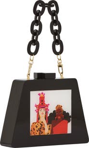 LarAllan Kiki & Aiko Acrylic Dinner Clutch