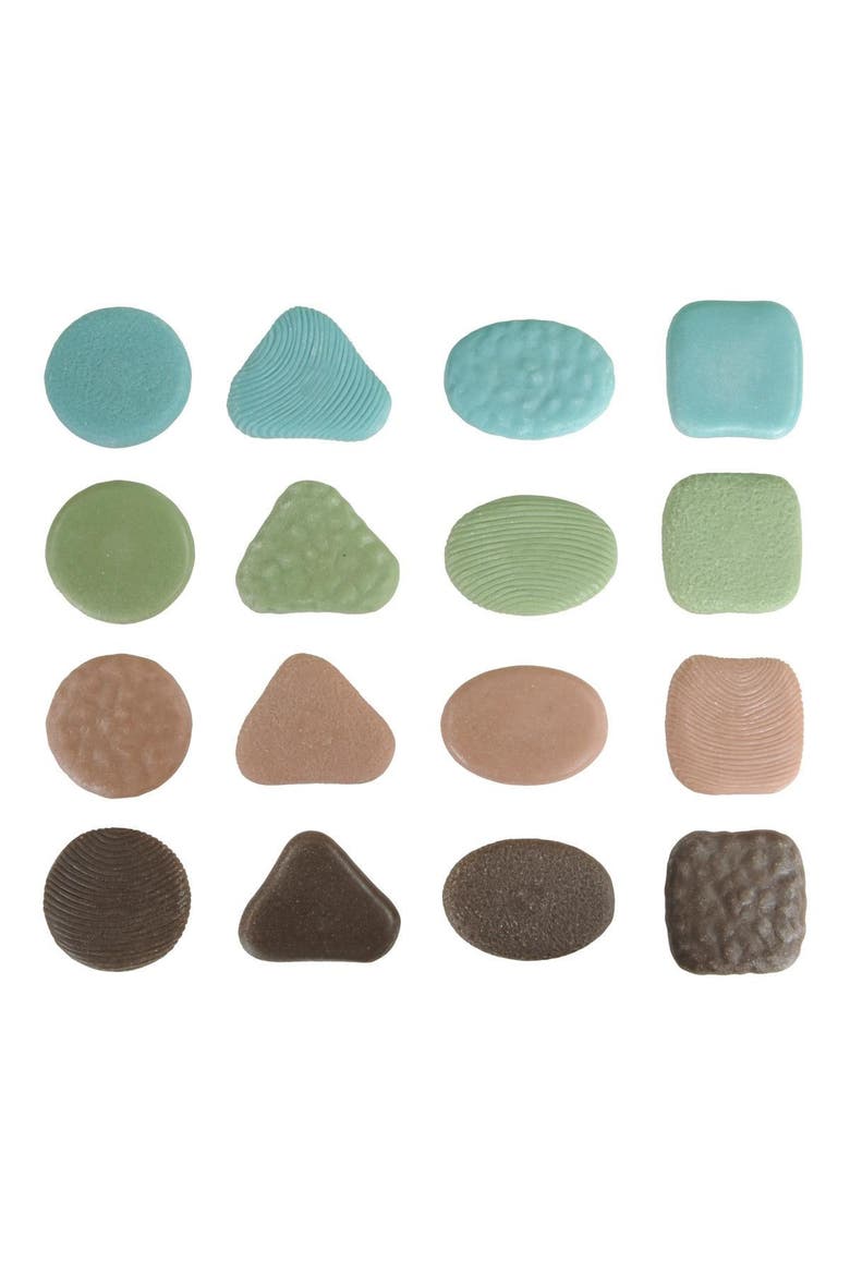 Rustic Textured Sorting Stones, Alternate, color, Multicolored