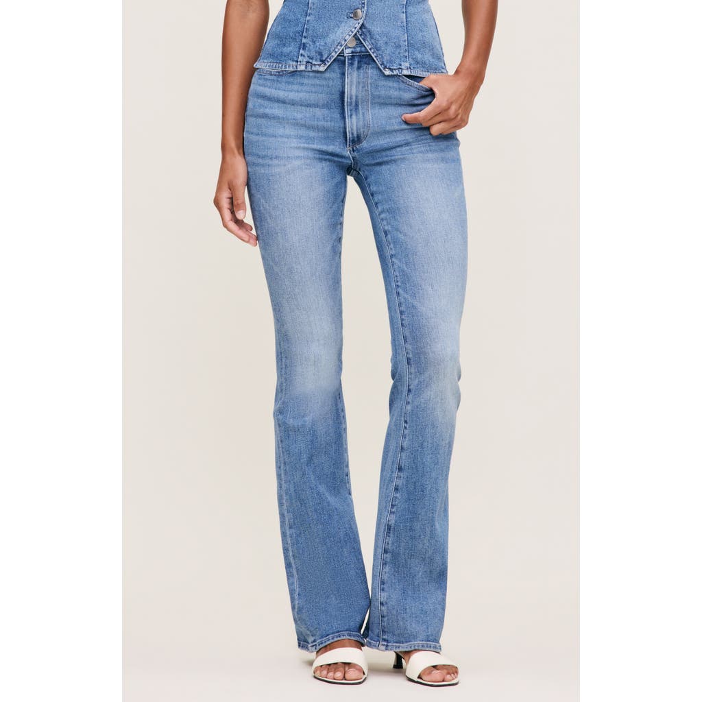 Dl1961 Bridget Instasculpt High Waist Bootcut Jeans In Glendale Dl Airbrished