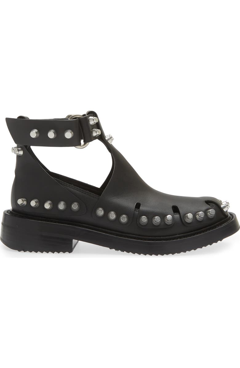 Alexander Wang Dixon Studded Cutout Bootie, Alternate, color,