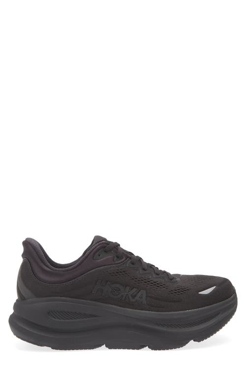 Hoka M Bondi 9 Sneakers In Black