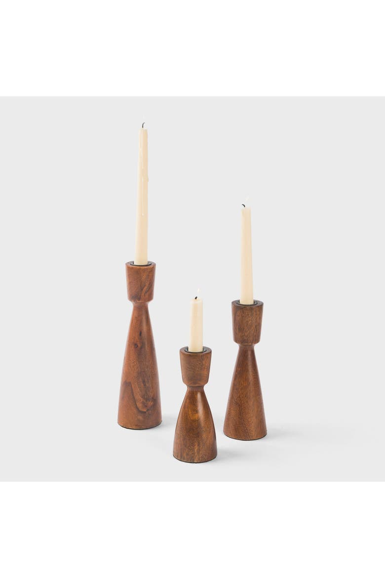 Hearth Taper Candlesticks, Main, color, Natural - 6"