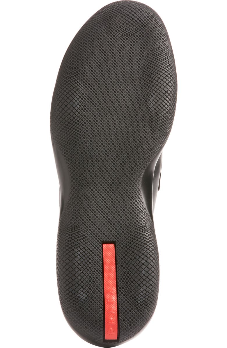 Prada America's Cup Penny Loafer, Alternate, color, Nero